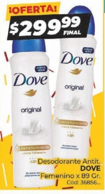 Diarco Desodorante Antit. Dove oferta