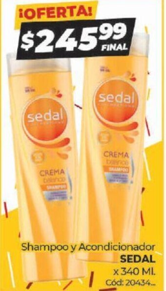 Diarco Shampoo Y Acondicionador Sedal oferta