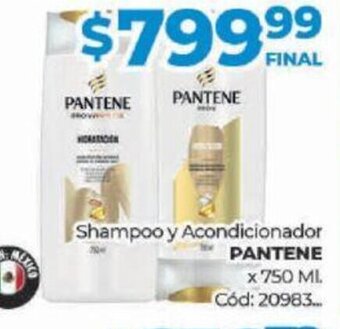 Diarco Shampoo Y Acondicionador Pantene oferta