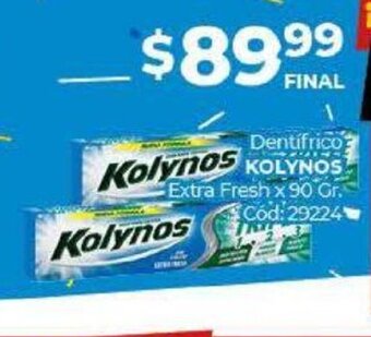 Diarco Dentifrico Kolynos oferta