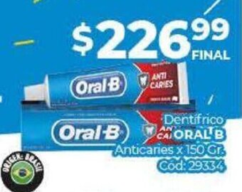 Diarco Dentifrico Oral-B oferta