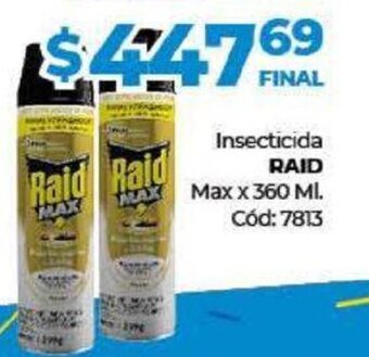 Diarco Insecticida Raid oferta