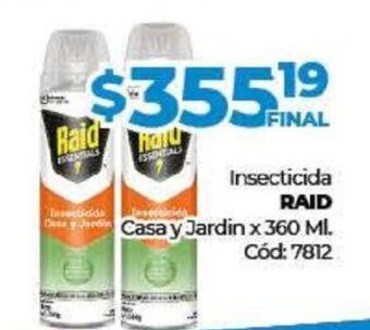 Diarco Insecticida Raid oferta