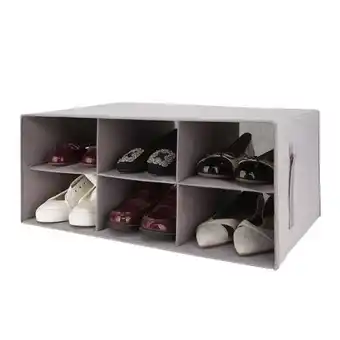 Easy Caja organizadora de calzados 6 divisiones zigzag oferta