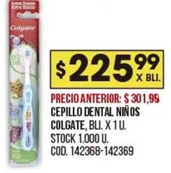 Coto Cepillo dental niños colgate oferta