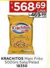 Krachitos mani frito 500grs sala-pelad