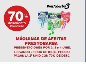 Atomo Conviene Gillette Prestobarba3 Máquinas De Afeitar Prestobarba, 70% Descuento 2da Unidad oferta