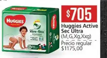 Supermercados Aiello Huggies Active Sec Ultra oferta