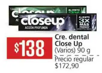 Close Up Cre. Dental (Varios) 90g