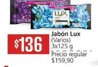 Lux Jabón (Varios) 3 x 125g