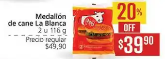 Medallón De Cane La Blanca 2u 116g
