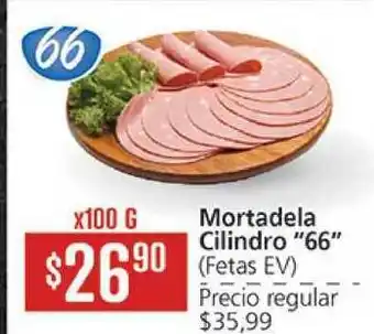 Supermercados Aiello 66 Mortadela Cilindro x100g oferta