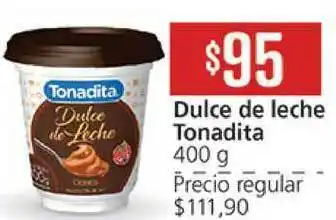 Tonadita Dulce De Leche 400g