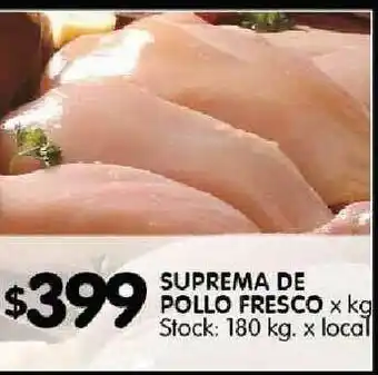 Disco Suprema De Pollo Fresco oferta
