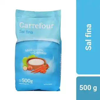 Carrefour Sal fina carrefour bolsa 500 g. oferta