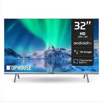 Coto Smart tv led top house 32" hd th3222s5a android tv oferta