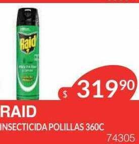 Masivos Raid insecticida polillas oferta