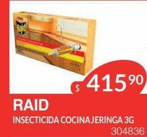 Masivos Raid insecticida cocina jeringa oferta