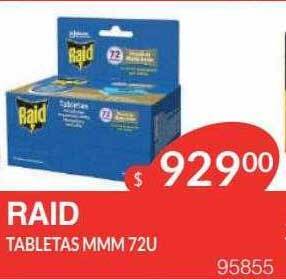 Masivos Raid tabletas mmm oferta
