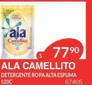 Masivos Ala camellito detergente ropa alta espuma oferta
