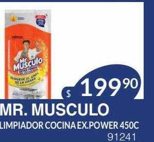Masivos Mr musculo limpiador cocina ex power oferta