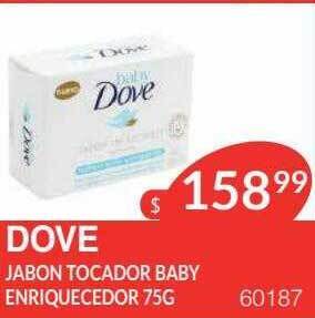 Masivos Dove jabon tocador baby enriquecedor oferta