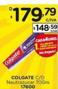 Hipermay Colgate c-d neutrazucar 70grs oferta