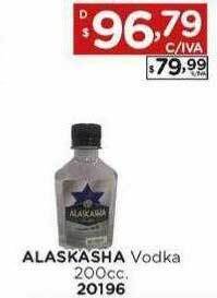 Hipermay Alaskasha vodka 200cc oferta