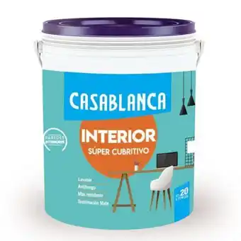 Easy Látex interior casablanca 20lts oferta