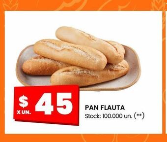 Changomas Pan flauta oferta