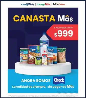 Changomas Canasta oferta