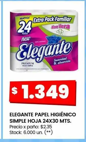 Changomas Papel higiénico elegante oferta