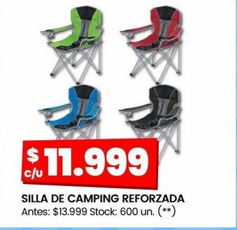 Changomas Silla de camping reforzada oferta