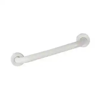 Agarradera seguridad baño dantes 30 cm acero inoxidable color blanco
