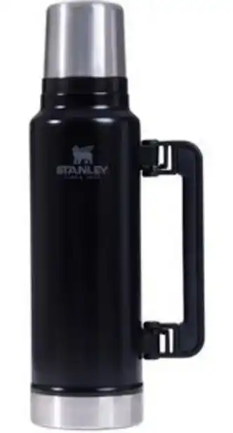 Frávega Termo stanley 1,4 litro clásico original pico cebador negro oferta