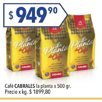 Hergo Café Cabrales La Planta x 500 gr oferta