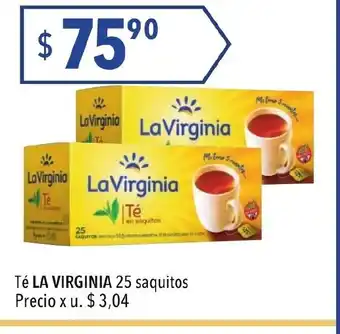 Hergo Té La Virginia 25 Saquitos oferta