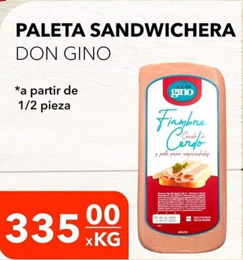 El Milagro Mayorista Paleta Sandwichera Don Gino oferta