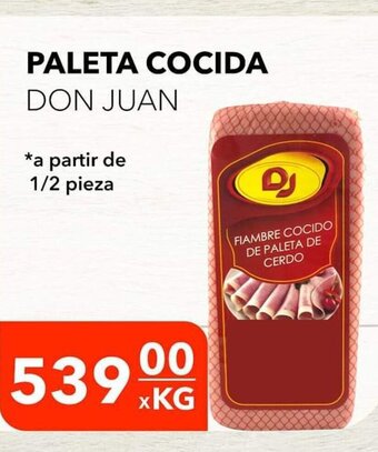 El Milagro Mayorista Paleta Cocida Don Juan oferta