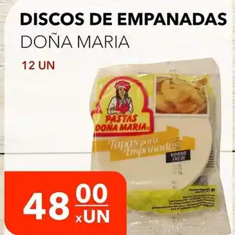 El Milagro Mayorista Discos de Empanadas Doña Maria oferta