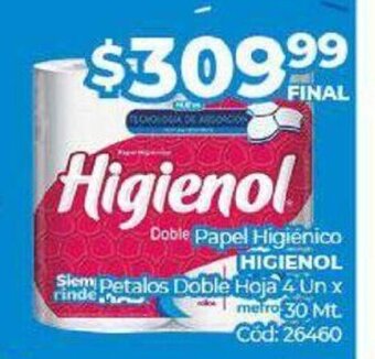 Diarco Papel Higiénico Higienol oferta