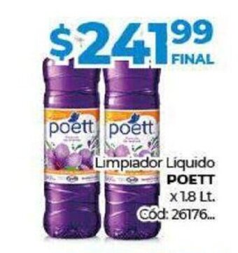 Diarco Limpiador Líquído Poett oferta