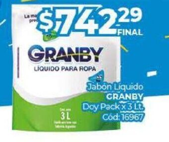 Diarco Jabón Liquido Granby oferta