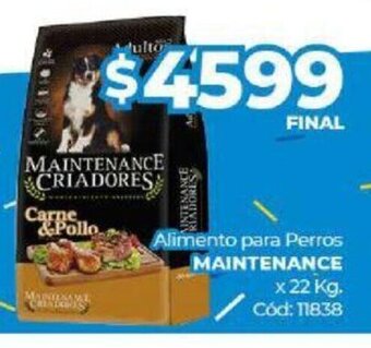 Diarco Alimento Para Perros Maintenance oferta