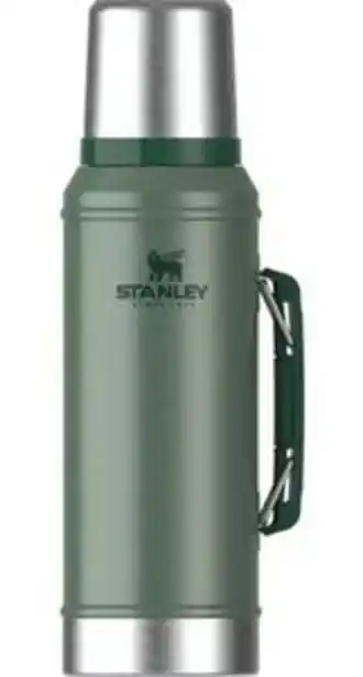 Frávega Termo stanley 2021 clásico 950 ml manija y tapón cebador verde oferta