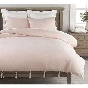 Easy Funda edredon vh fabrics tusor queen rosa 220x240 cm oferta