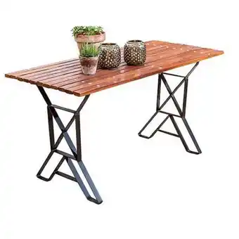 Easy Mesa de madera para jardin oferta