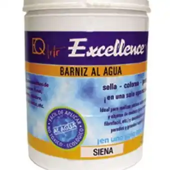 Easy Barniz al agua natural 1 lts oferta