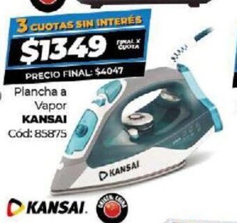 Diarco Plancha a Vapor Kansai oferta