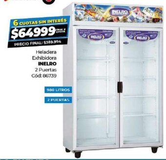 Diarco Heladera Exhibidora Inelro oferta